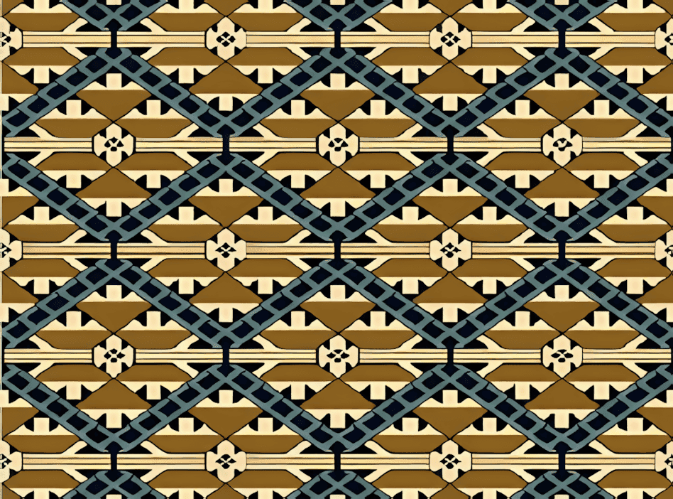 布依族织锦被面