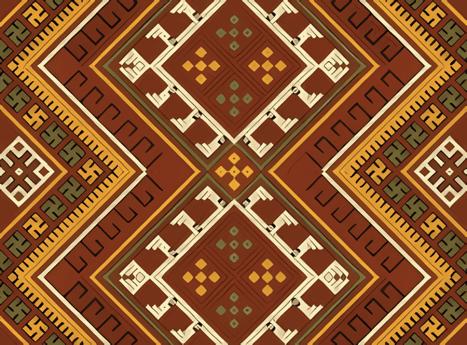 布依族织锦背带