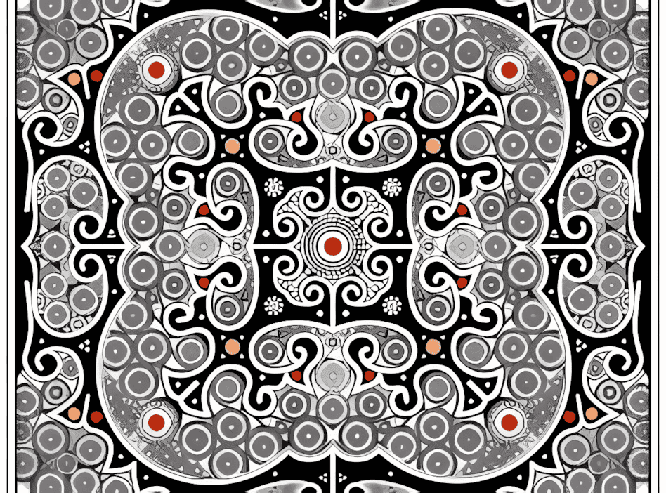 苗族蜡染中的涡纹1