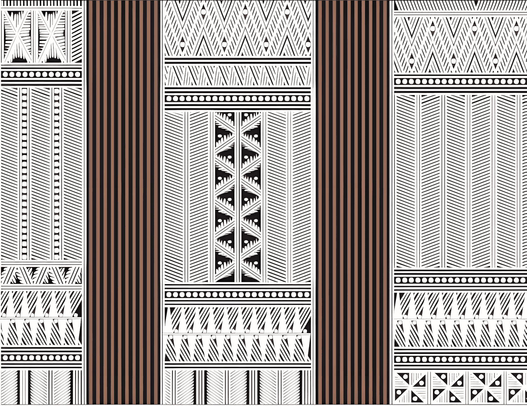 融水苗蜡染褶裙图纹