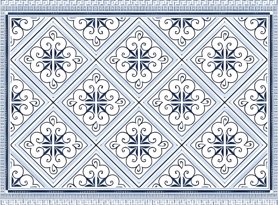 水族蜡染被面（8）