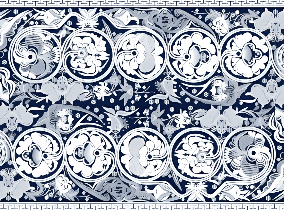 水族蜡染被面（4）