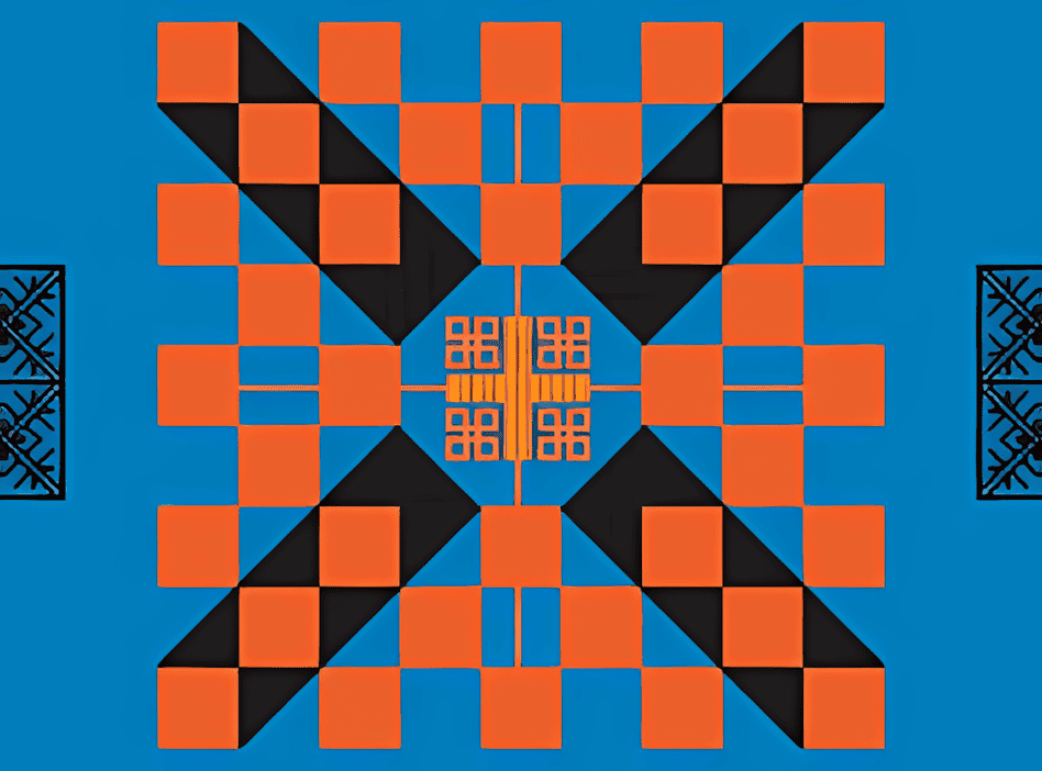 南丹白裤瑶背带式样