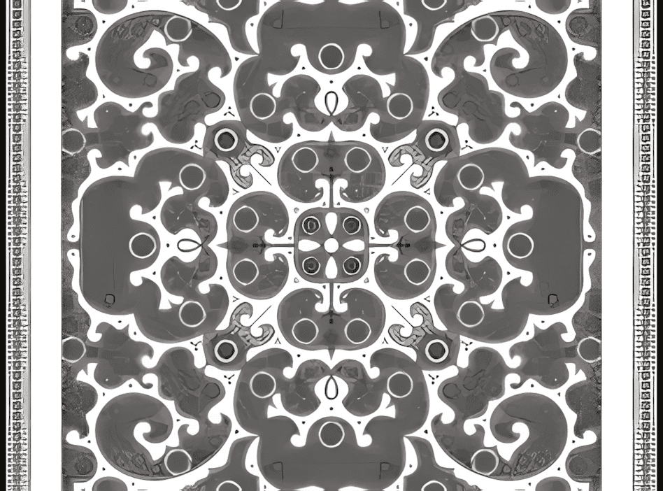 苗族蜡染中的涡纹2