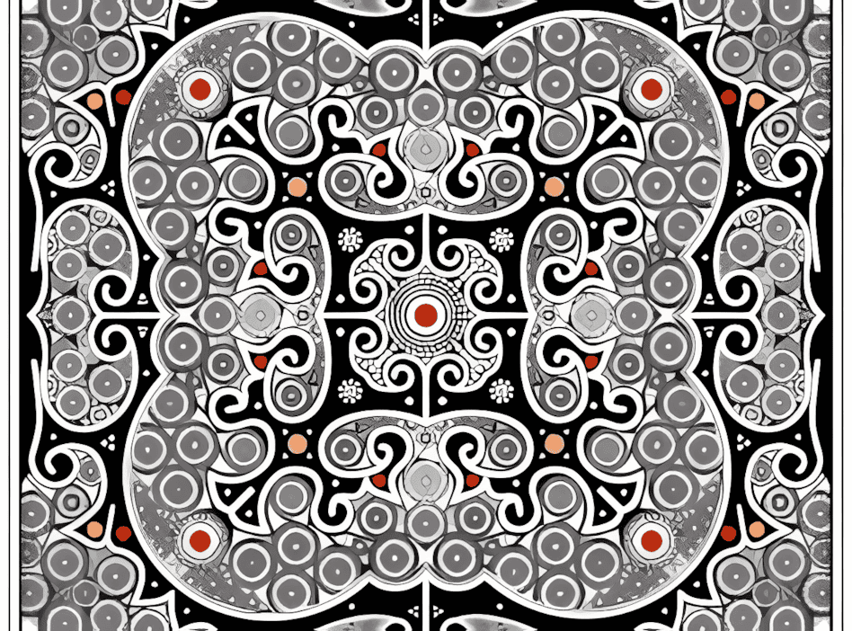 苗族蜡染中的涡纹1