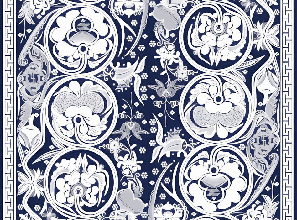 贵州苗族蜡染中的蝴蝶纹