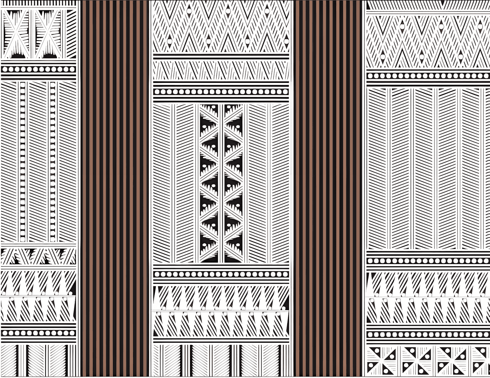 融水苗蜡染褶裙图纹
