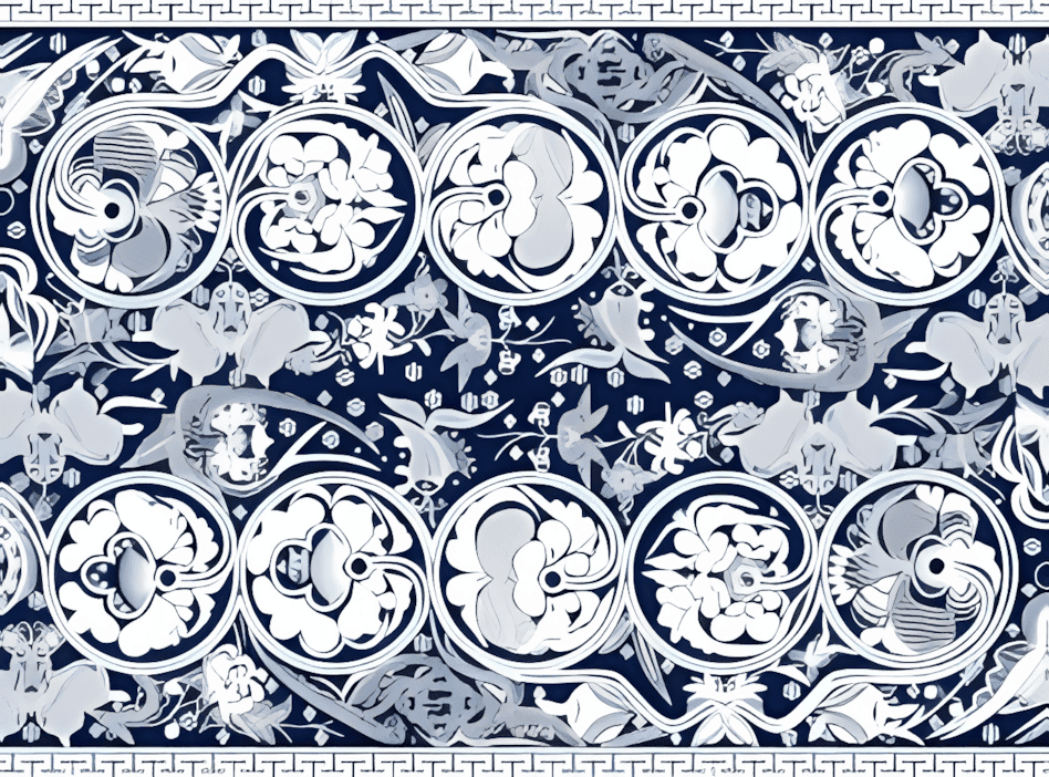 水族蜡染被面（4）